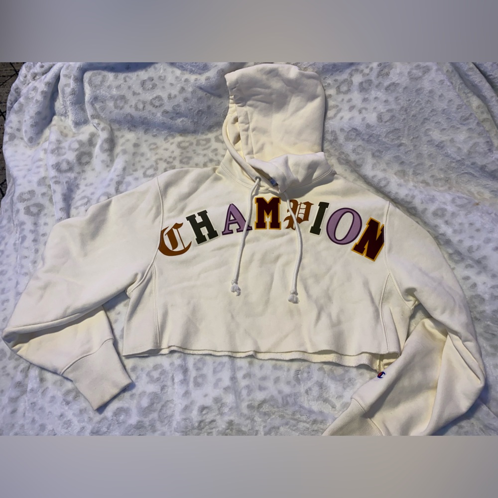Cropped Champion Hoodie